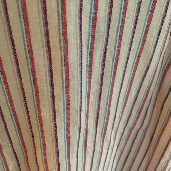 Dolan Left Coast for Anthropologie Stripe Linen Blazer - Picture 6 of 7